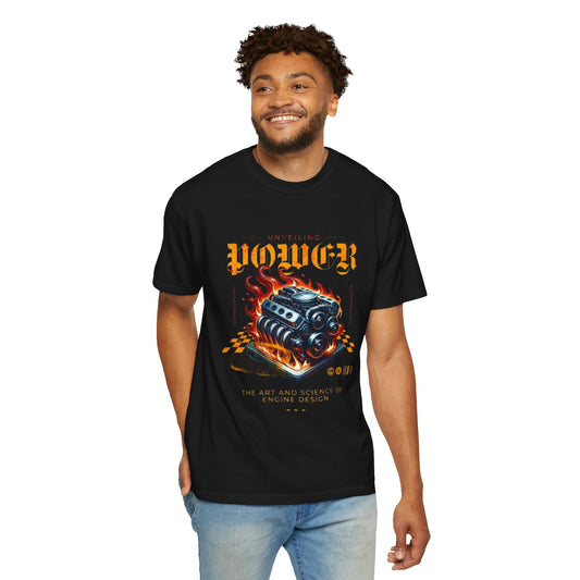 Unveiling Power Engine T-Shirt – Hot Rod Car Enthusiast Tee for Gearheads & Mechanics