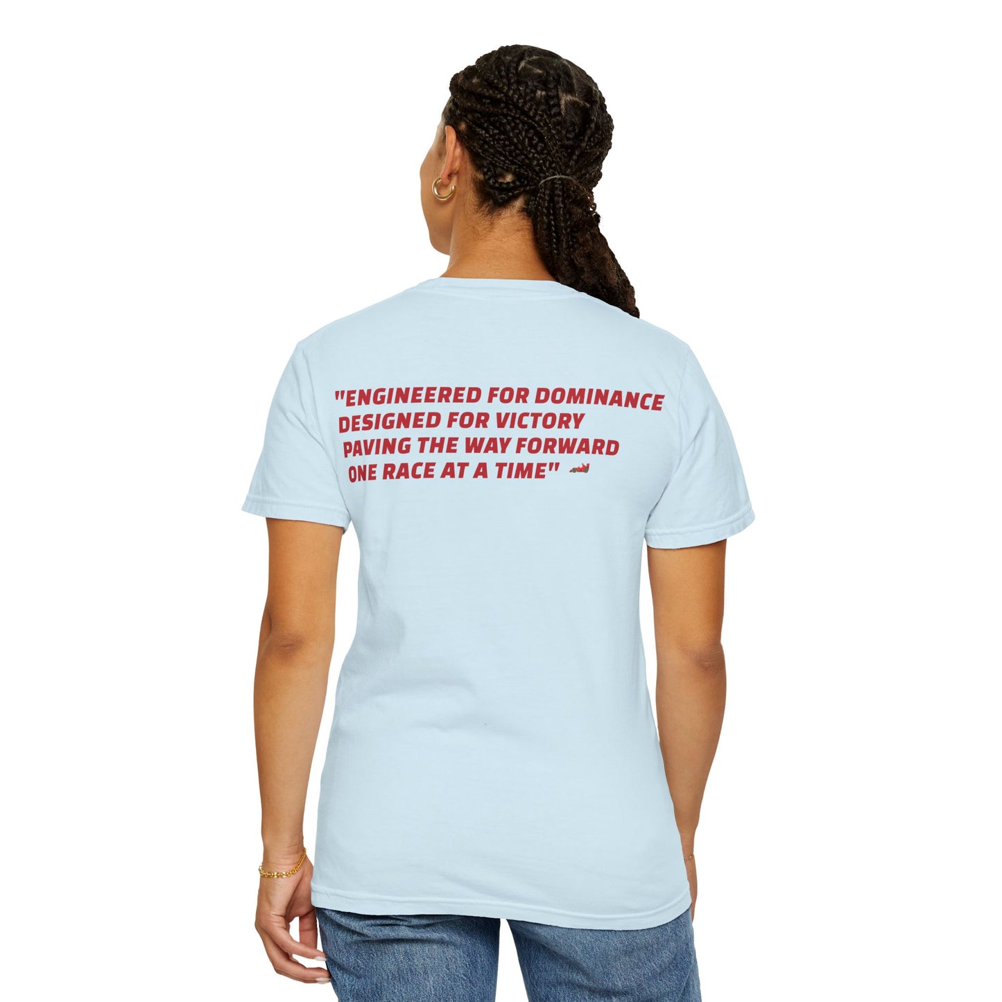 Built to Leave Them Behind T-Shirt – Aerodynamic Racing Tee for Speed & Performance