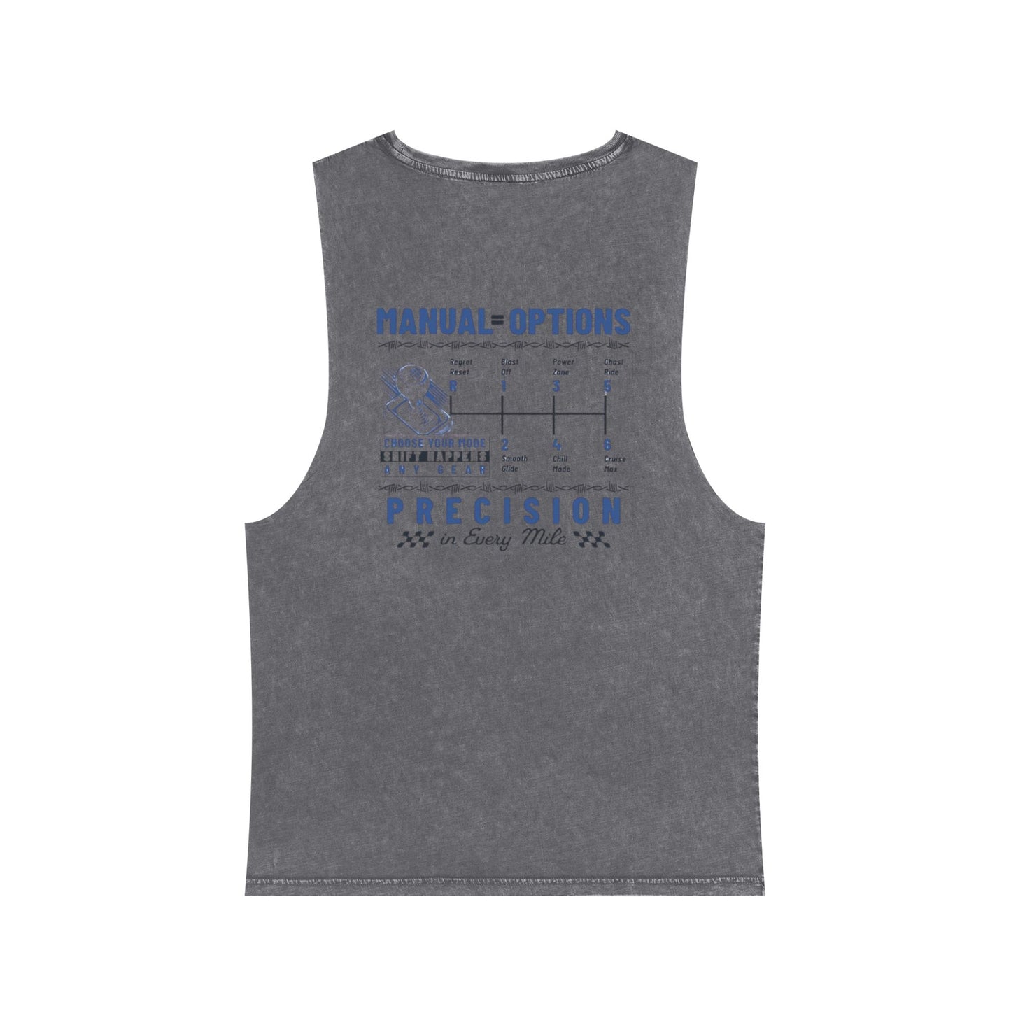 Men's & Women's Racing Muscle Tank – Manual Shifter Gearhead Sleeveless Shirt