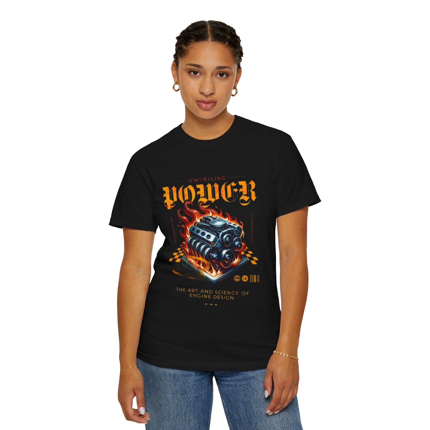 Unveiling Power Engine T-Shirt – Hot Rod Car Enthusiast Tee for Gearheads & Mechanics